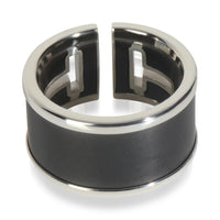 Sterling Silver  T Cutout Ring