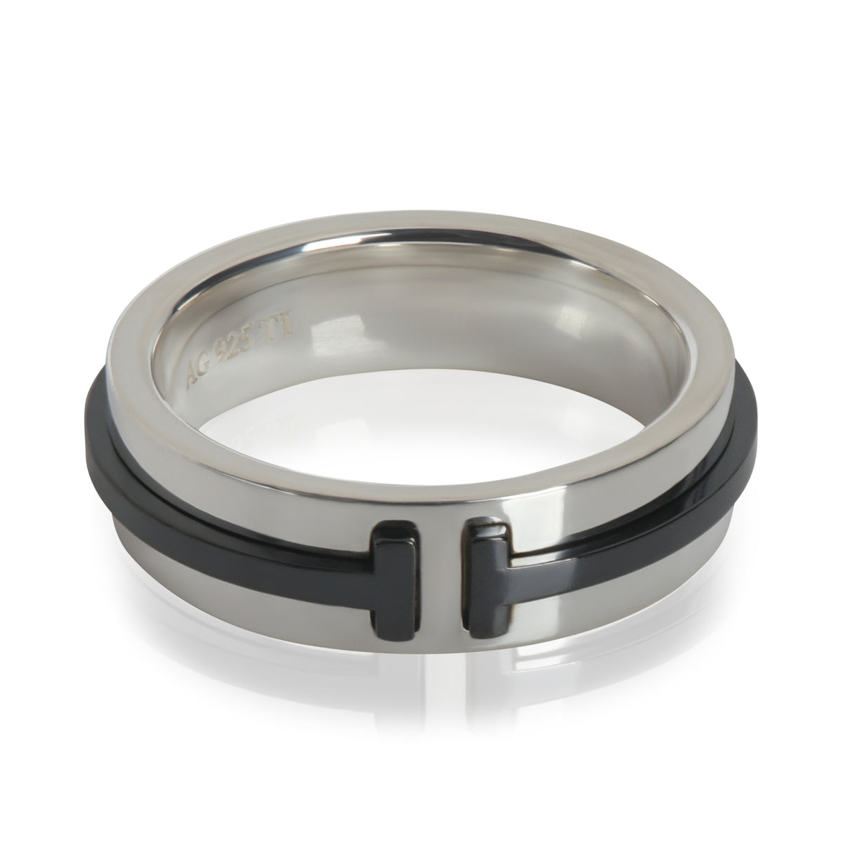 Sterling Silver  Tiffany T Band