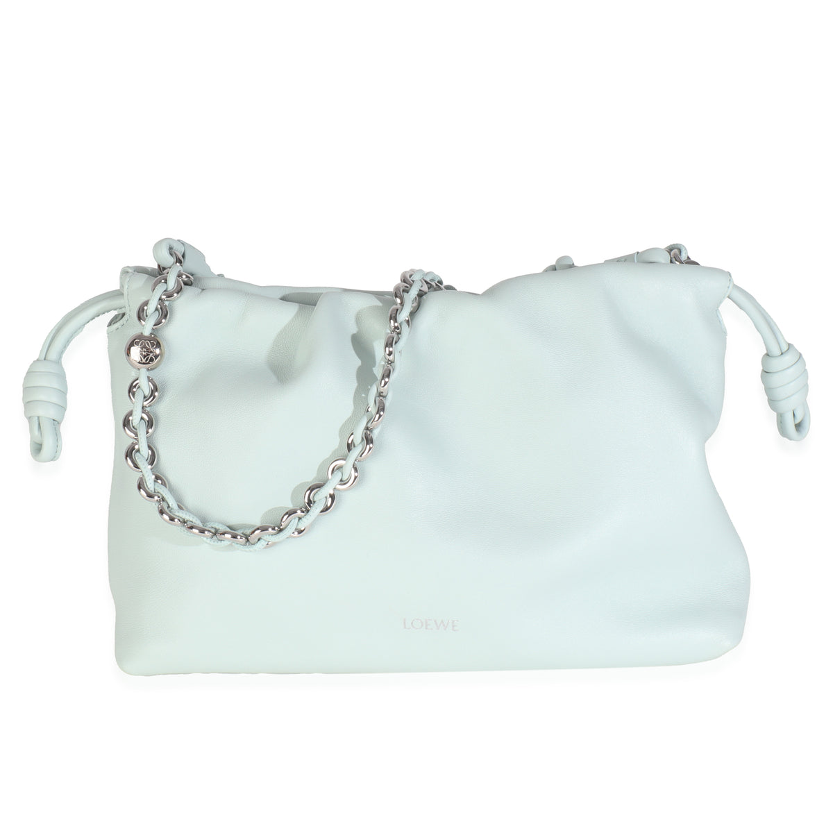 Light Blue Mellow Nappa Medium Donut Chain Flamenco