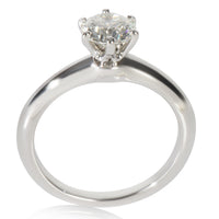 0.86 ct Round Brilliant Diamond Engagement Ring