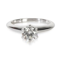 0.86 ct Round Brilliant Diamond Engagement Ring