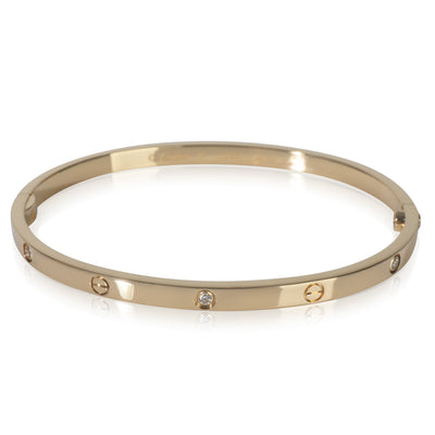 Yellow Gold Diamond Small Model Love Bracelet