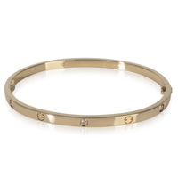 Yellow Gold Diamond Small Model Love Bracelet