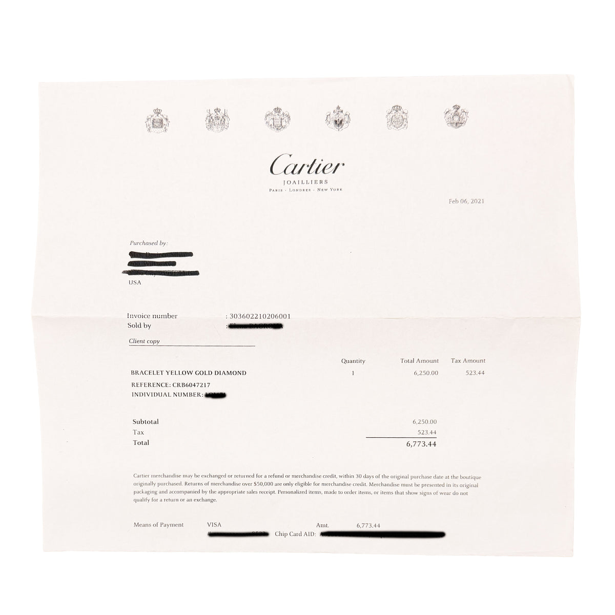 Yellow Gold Diamond Small Model Love Bracelet