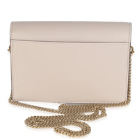 Greige Soft Calfskin My Lockme Chain Pochette