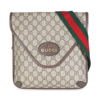 Beige GG Supreme Canvas Neo Vintage Envelope Messenger Bag