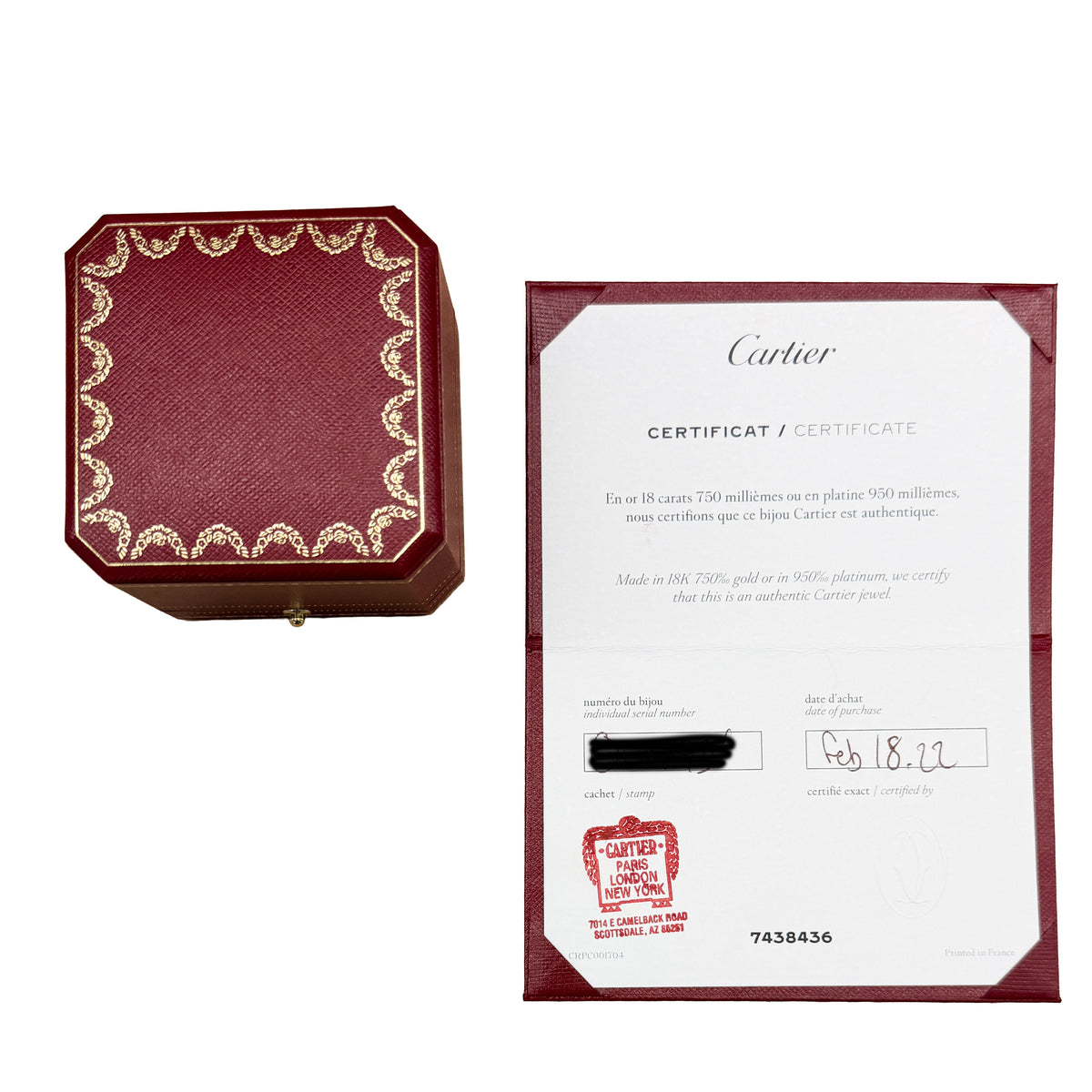 Three Tone Gold  Vendome Louis Cartier Band