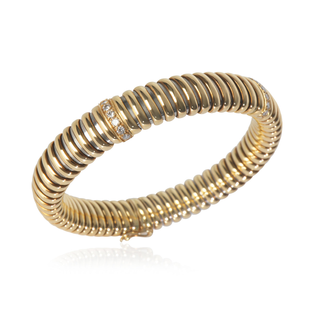 Yellow Gold & Steel Diamond Vintage Rhapsody Bracelet