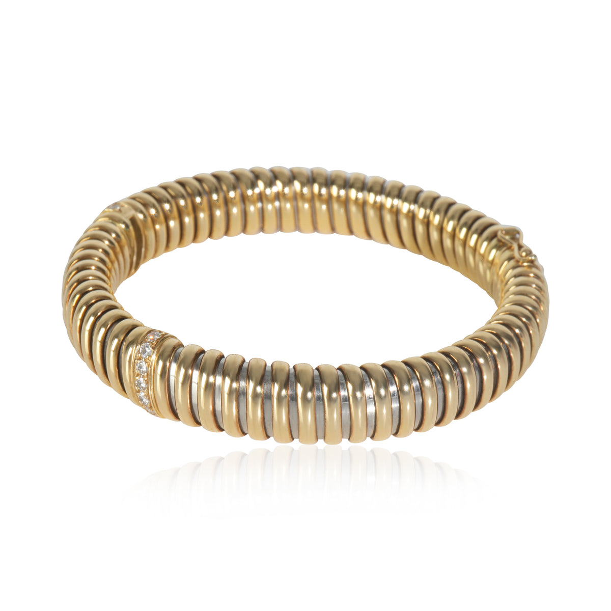 Yellow Gold & Steel Diamond Vintage Rhapsody Bracelet