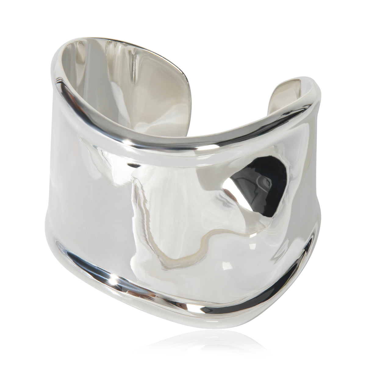 Sterling Silver  Mexican Right Hand Bone Cuff Bracelet