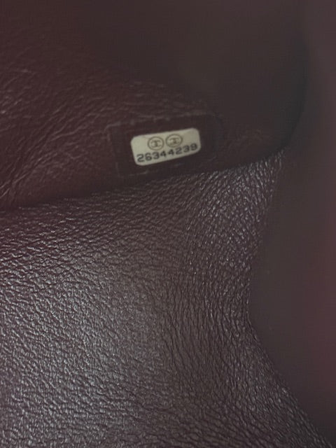 Aged Calfskin Chevron 2.55 So Black Reissue 226 Flap Bag