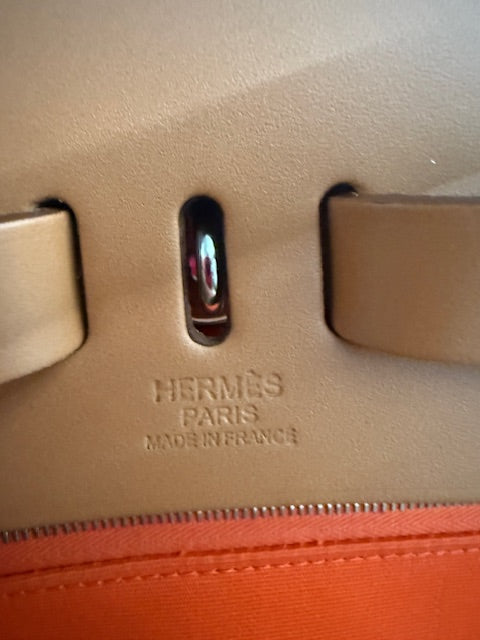 Orange Mecano Fauve Military Toile Vache Hunter Herbag Backpack