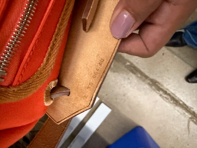 Orange Mecano Fauve Military Toile Vache Hunter Herbag Backpack