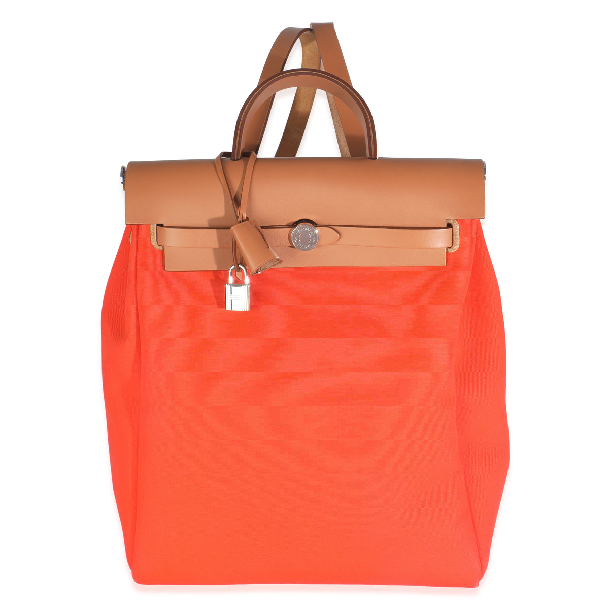 Orange Mecano Fauve Military Toile Vache Hunter Herbag Backpack