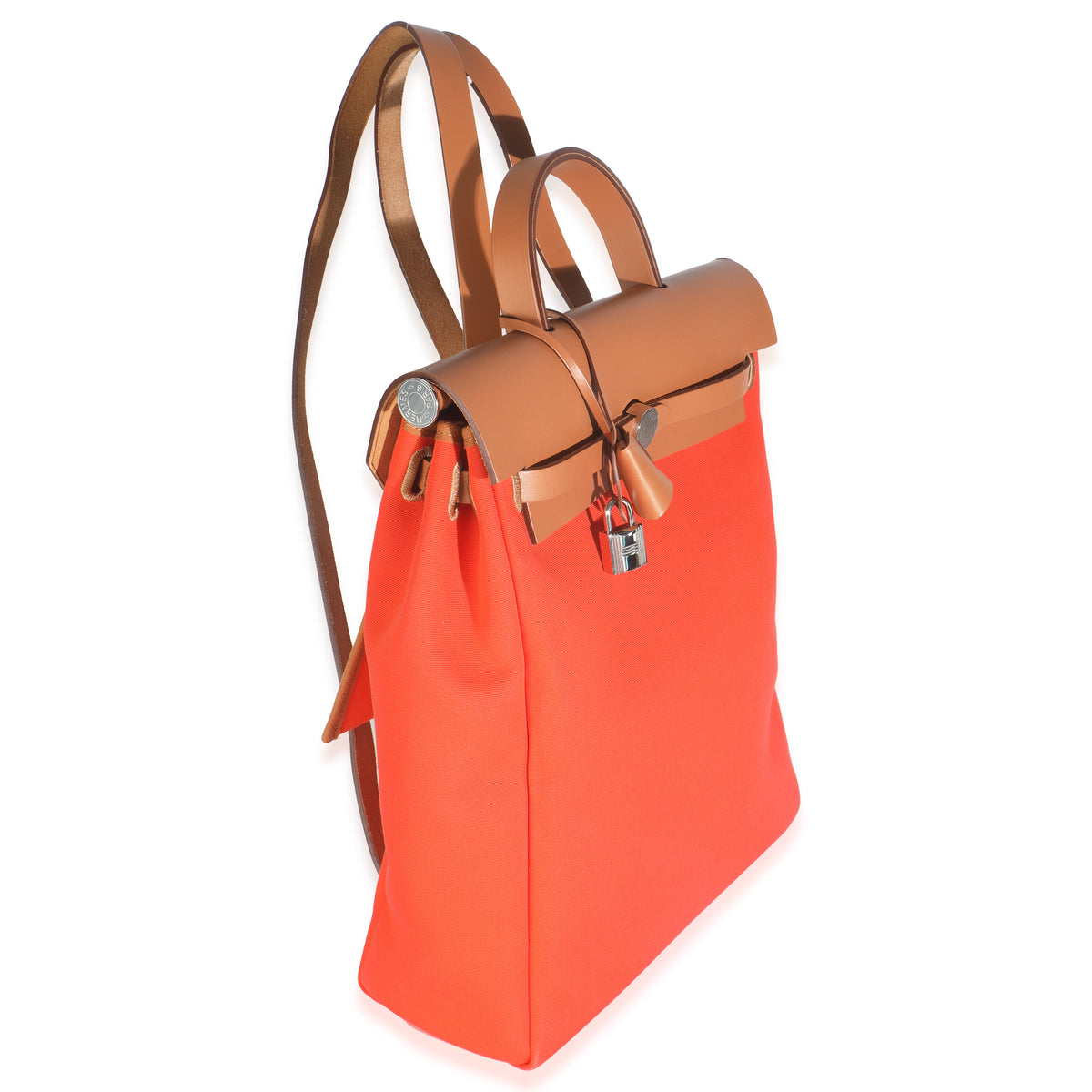 Orange Mecano Fauve Military Toile Vache Hunter Herbag Backpack