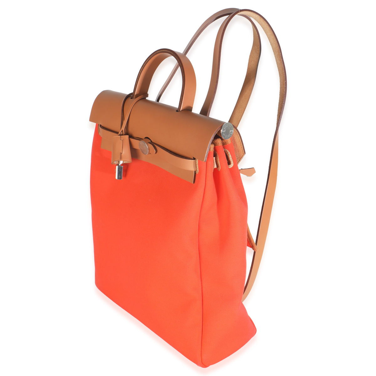 Orange Mecano Fauve Military Toile Vache Hunter Herbag Backpack