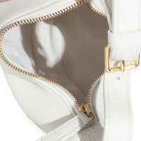 Cream Supple Grained Calfskin Teen Celine Lulu