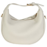 Cream Supple Grained Calfskin Teen Celine Lulu