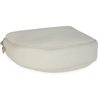 Cream Supple Grained Calfskin Teen Celine Lulu