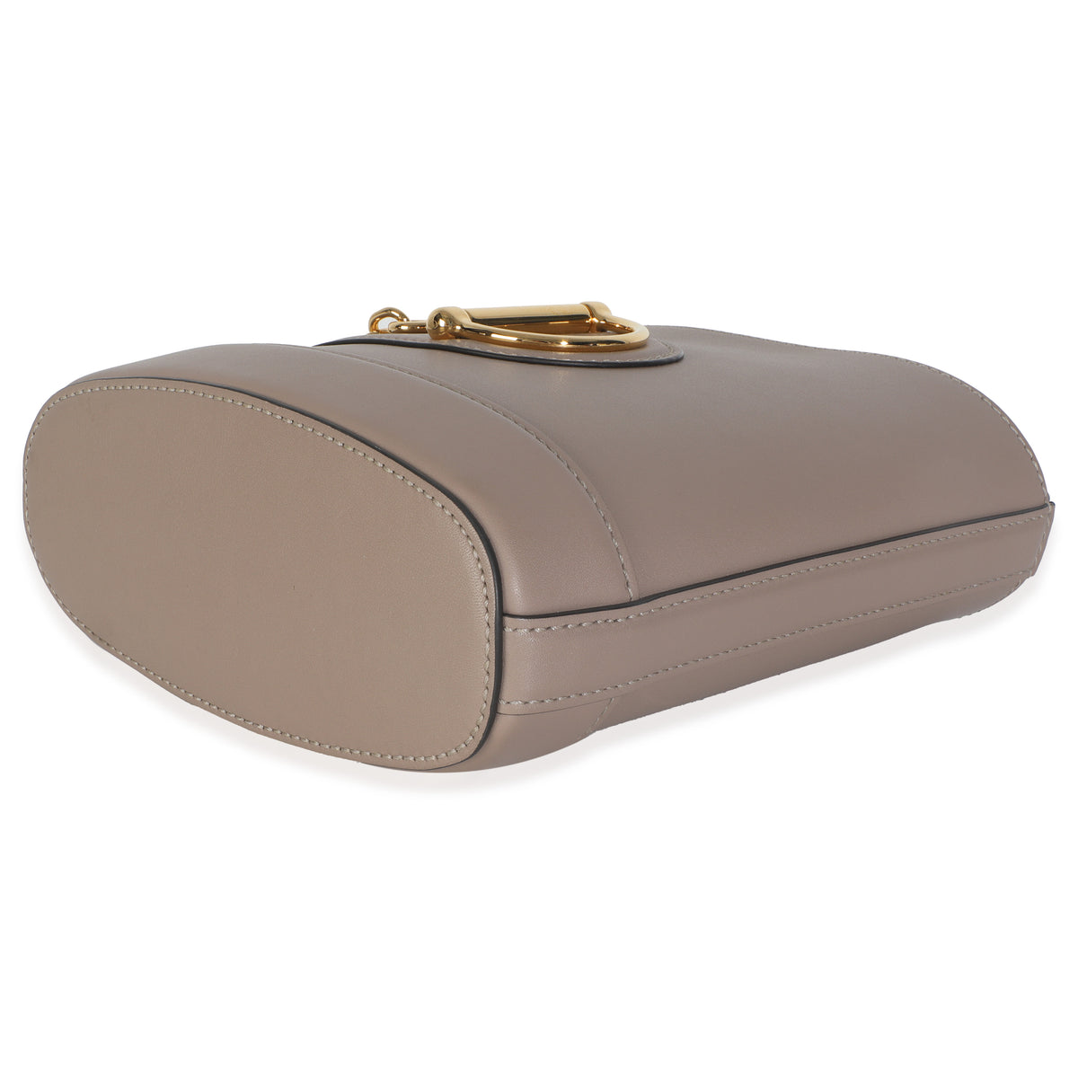 Beige Smooth Calfskin Small 73 Bucket Bag