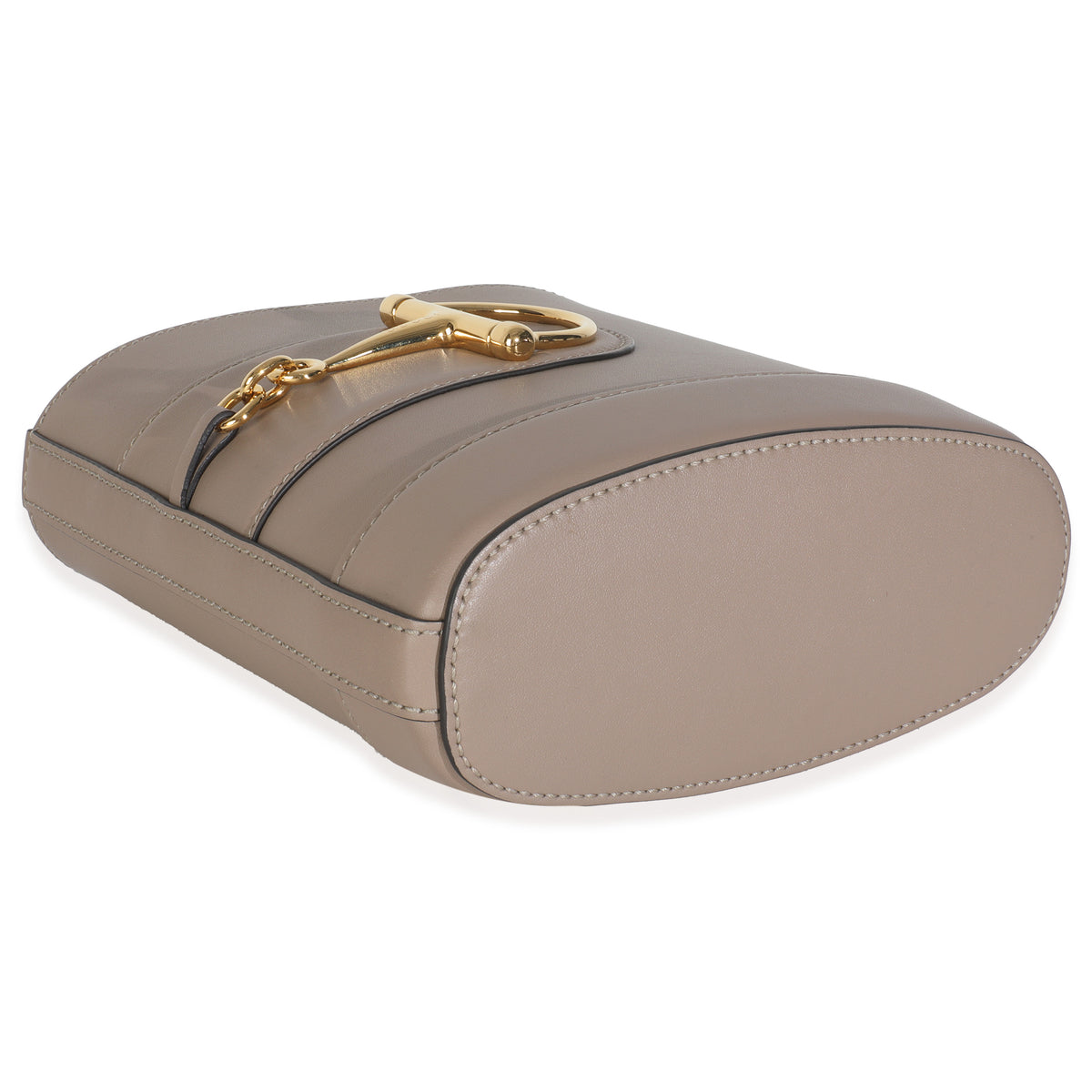 Beige Smooth Calfskin Small 73 Bucket Bag