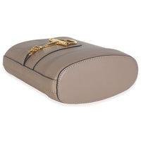 Beige Smooth Calfskin Small 73 Bucket Bag