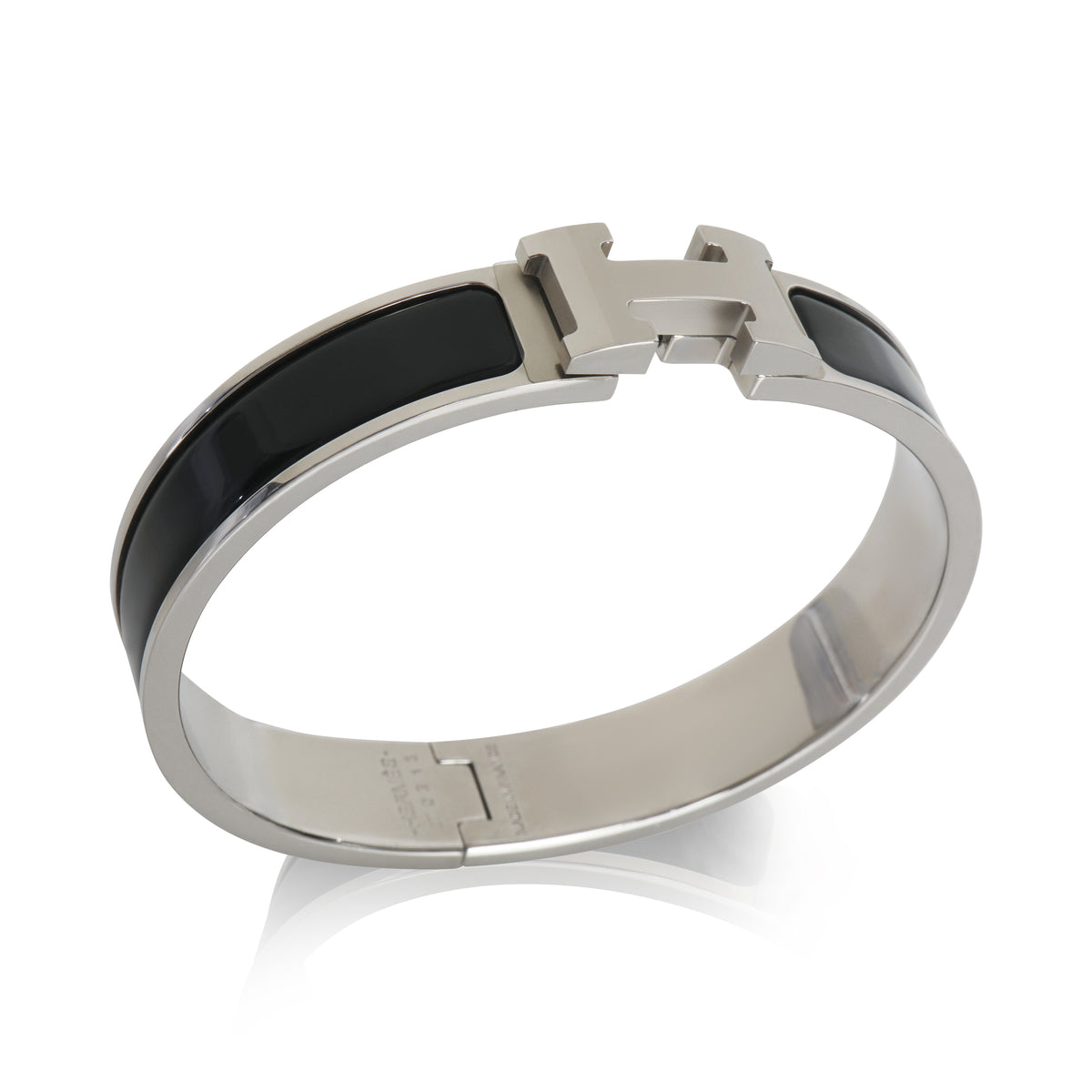 Clic H In Noir Bracelet