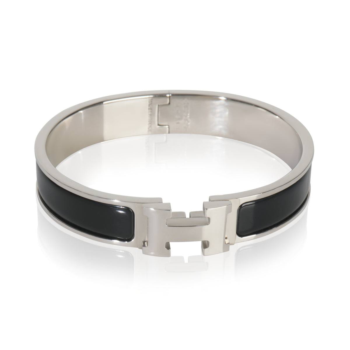 Clic H In Noir Bracelet