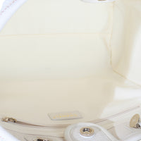 Navy Red Beige Striped Canvas Medium Deauville Tote