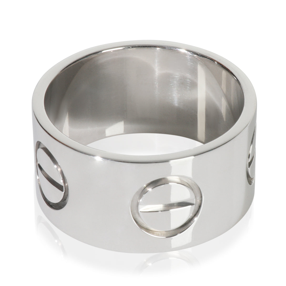 Cartier White Gold  Large Model Love Ring pv