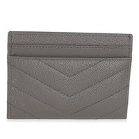 Fog Grain De Poudre Matelasse Cassandre Card Case