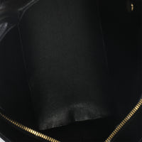 Chanel Vintage Black Quilted Caviar Medallion Tote Handbag av