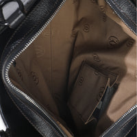 Black Buffalo Leather Marcello De Cartier Shopping Bag