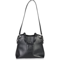 Black Buffalo Leather Marcello De Cartier Shopping Bag