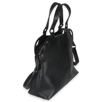 Black Buffalo Leather Marcello De Cartier Shopping Bag