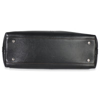 Black Buffalo Leather Marcello De Cartier Shopping Bag