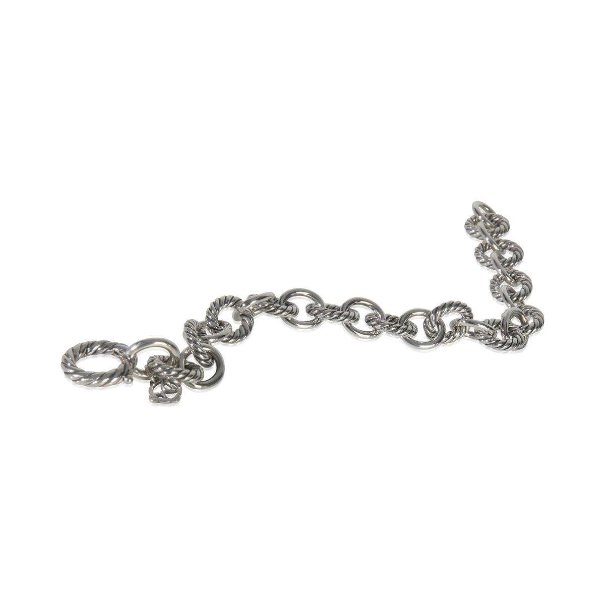 Sterling Silver  Oval Link Bracelet