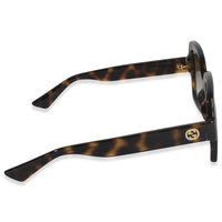 Brown Acetate Gradient Square Lens GG Sunglasses