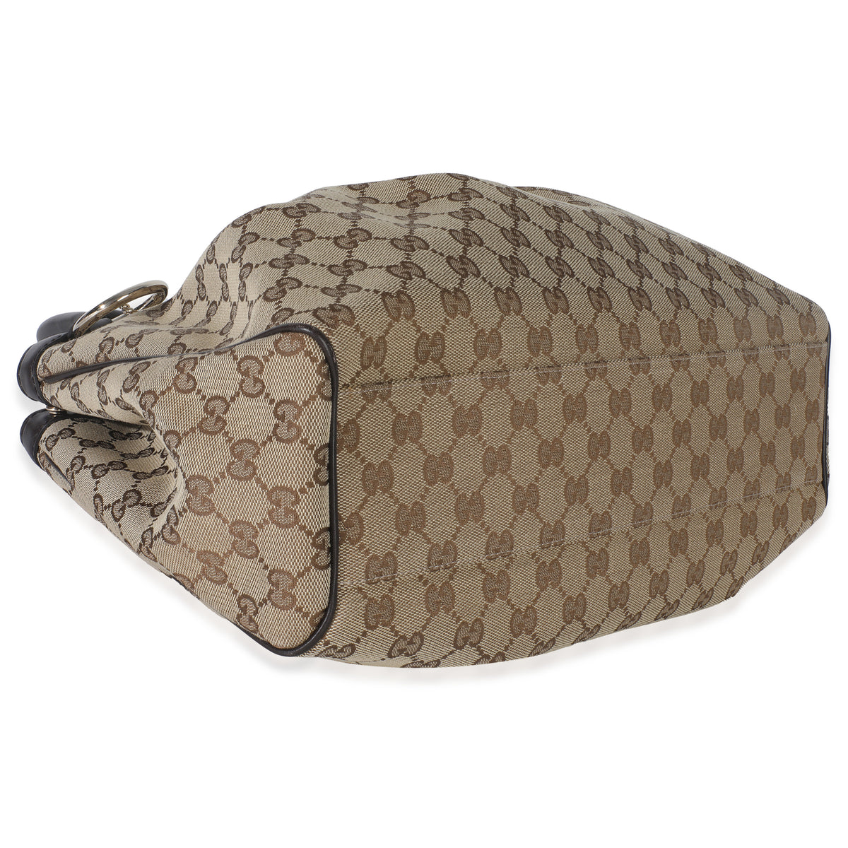 Beige GG Canvas Medium Sukey Tote