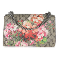 Beige Multicolor Dry Rose GG Supreme Canvas Blooms Small Dionysus Bag