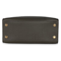 Kaki Creme Black Taurillon City Steamer MM