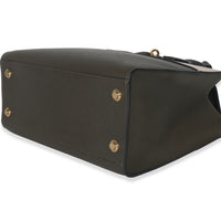 Kaki Creme Black Taurillon City Steamer MM