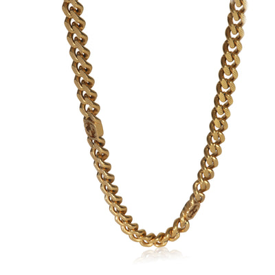 Gold-Plated  Interlocking GG Necklace
