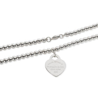 Sterling Silver Return To Tiffany Bead Necklace