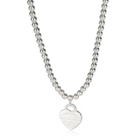 Sterling Silver Return To Tiffany Bead Necklace