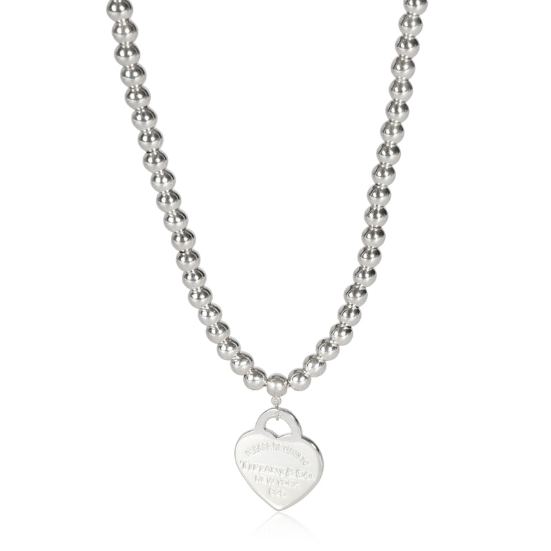 Sterling Silver Return To Tiffany Bead Necklace
