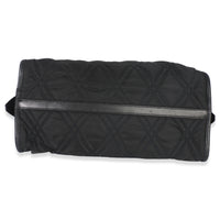 Black Tessuto Quilted Nylon Impunturato Bauletto