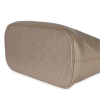 Tourterelle Giant Monogram Empreinte Neverfull MM