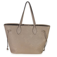 Tourterelle Giant Monogram Empreinte Neverfull MM