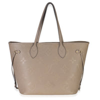 Tourterelle Giant Monogram Empreinte Neverfull MM